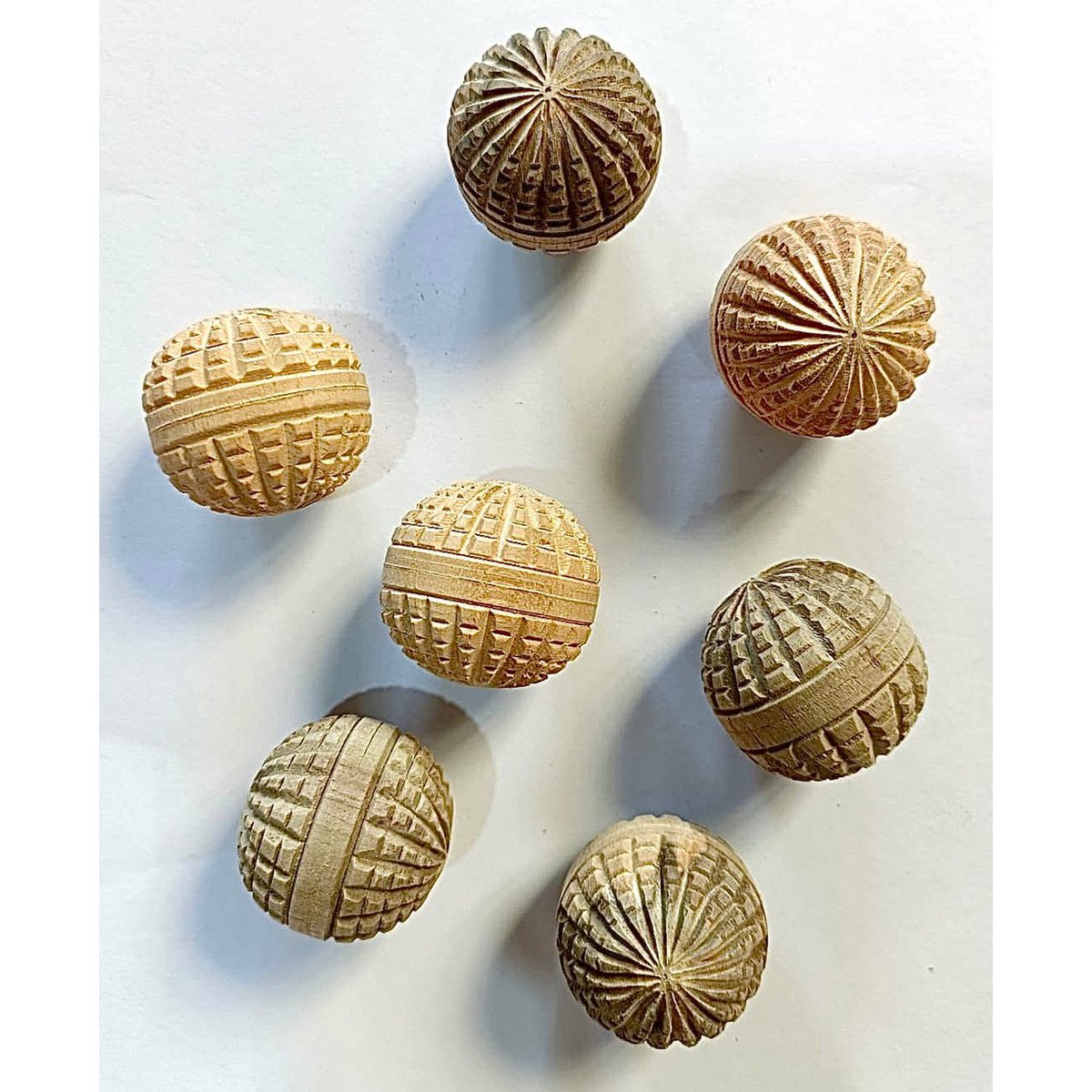 Mini Ww Acorn Balls/6Pc