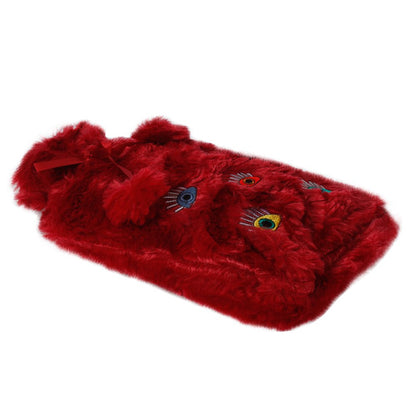 Biggdesign My Eyes On You Warmwaterkruik Met Zachte Pluche Hoes 68 Oz