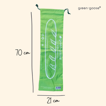 Green-Goose Herbruikbare Rpet Stokbroodzak - 70X21Cm