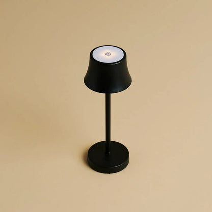 Combiset Professioneel | 4 X De Pijp Mini Midnight Black Oplaadbare Tafellampen & Oplaadstation
