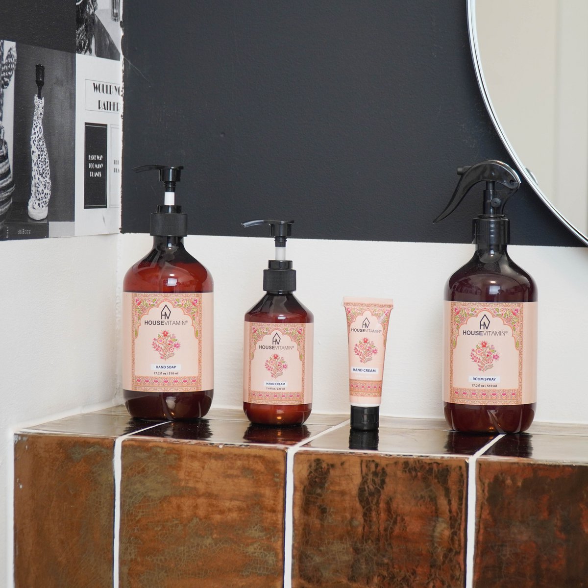 Veganistische Handzeepdispenser - Amber - 530Ml