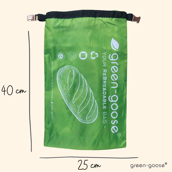 Green-Goose Herbruikbare Rpet Broodjeszak L - 40X25Cm