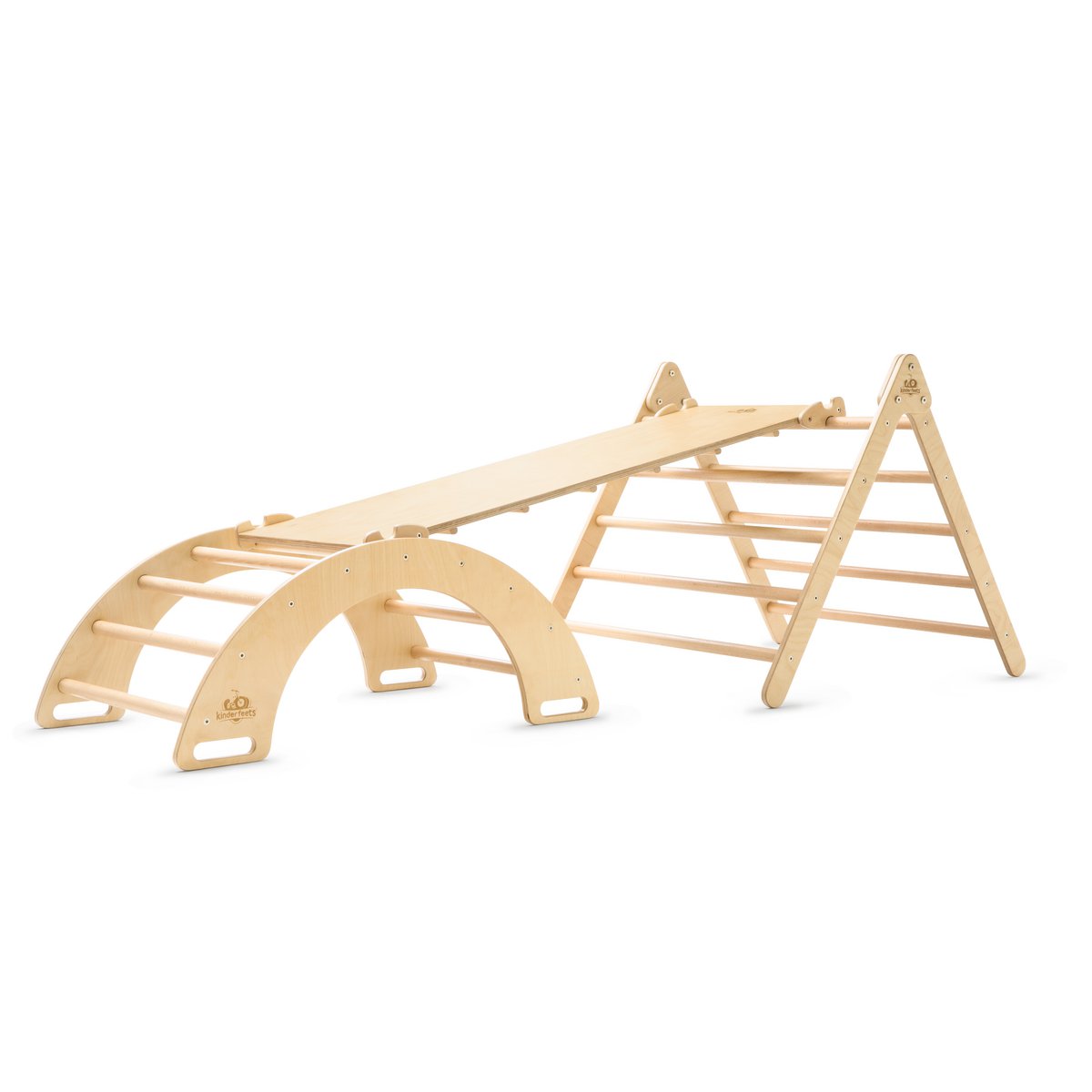 Kinderfeets Houten Driehoek / Triangle Klimrek / Klimdriehoek - Medium