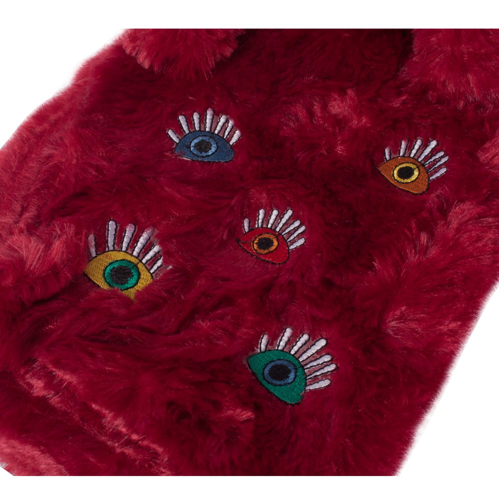 Biggdesign My Eyes On You Warmwaterkruik Met Zachte Pluche Hoes 68 Oz