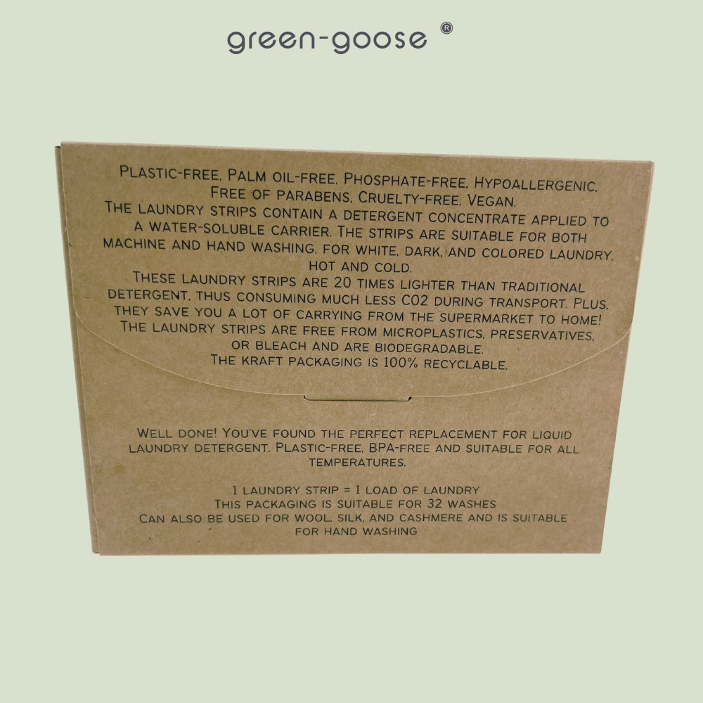 Green-Goose Sheetz Wasstrips - 32 Strips