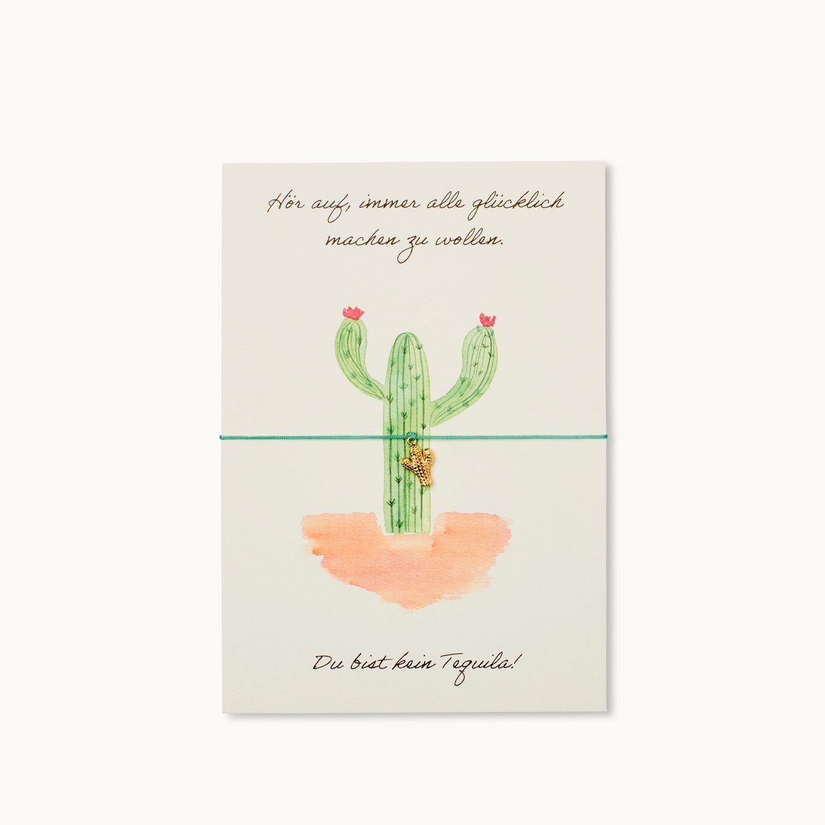Armband-Karte: Du Bist Kein Tequila!