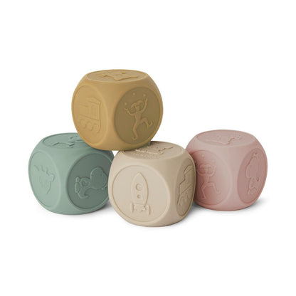 Sana Siliconen Dobbelstenen 4-Pack