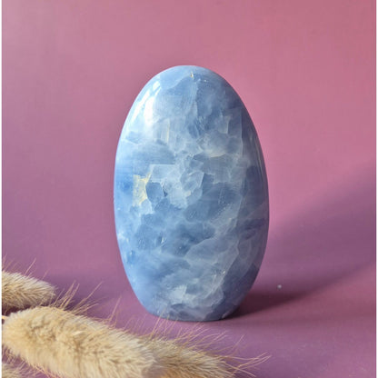 Edelsteen Celestien Freeform – Zachtblauwe Ruststeen