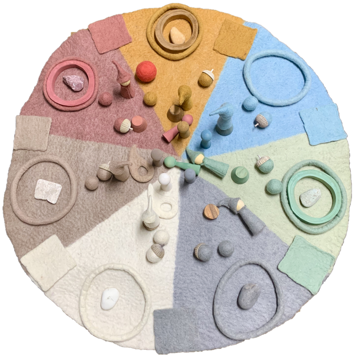 90Cm Earth Rainbow Mat