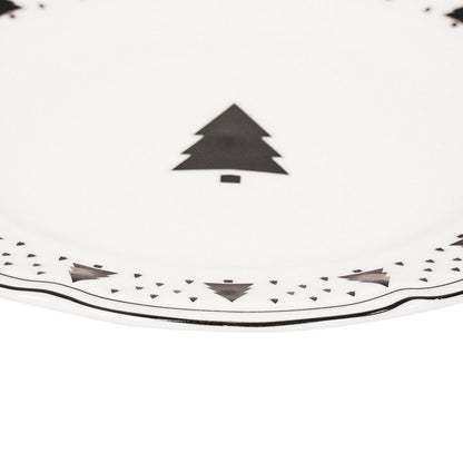 Bord - Kerstboom - Newbone China - 19,5X19,5X1,2Cm