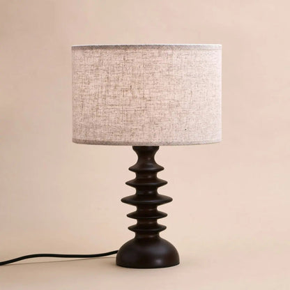 Bodhi Donkerbruine Houten Lamp