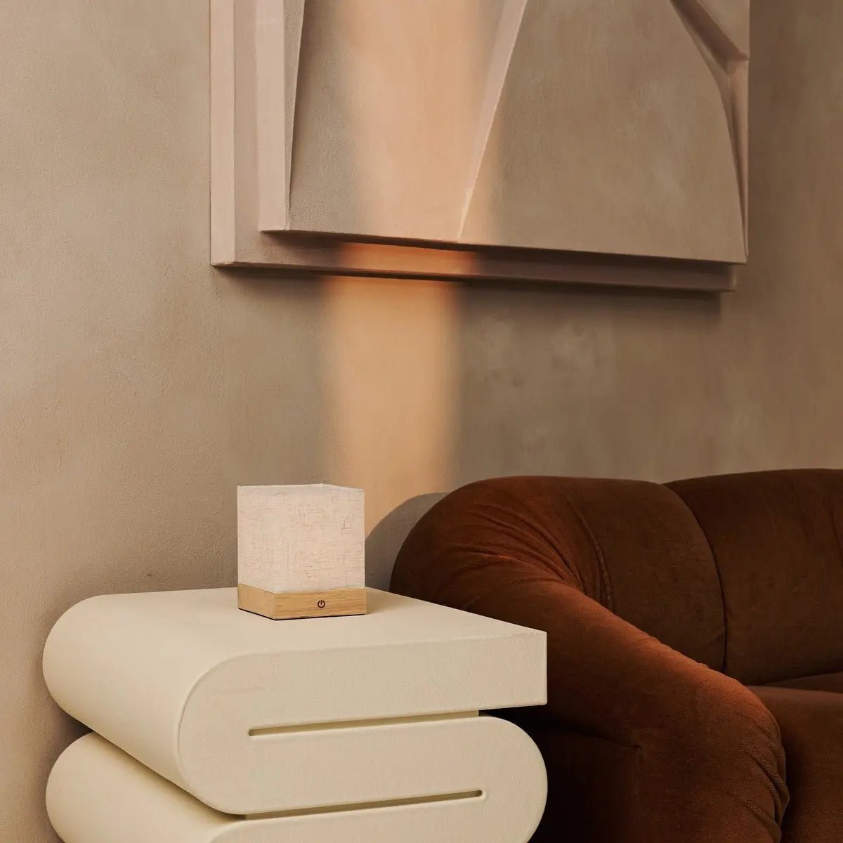 Zano Lichtbruine Oplaadbare Lamp