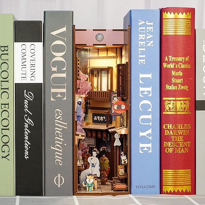 Tonecheer, Diy Book Nook, The Japanese Grocery Store, Tq109, 18,2X8X24,5Cm