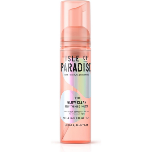 Isle Of Paradise Light Glow Clear Self Tanning Mousse - 200Ml