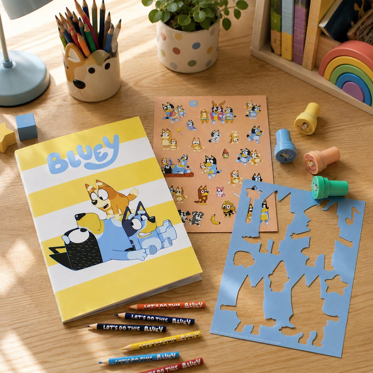 Bluey - Creatieve Schilderset 14-Delig