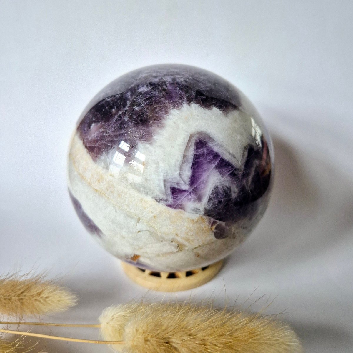 Xl Dream Amethist Edelsteen Bol – 87 Mm (918G) | Spirituele Edelsteen Voor Rust En Balans Statement Piece