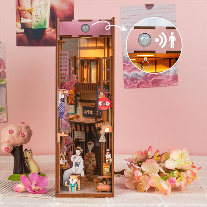 Tonecheer, Diy Book Nook, The Japanese Grocery Store, Tq109, 18,2X8X24,5Cm