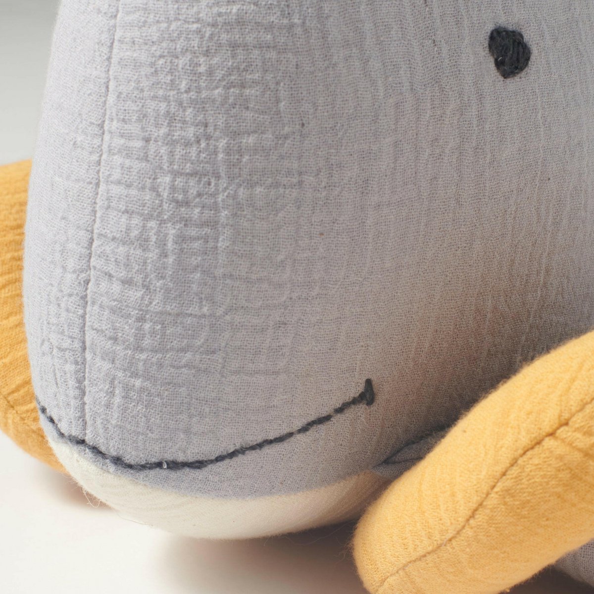 Zacht Stuk Speelgoed Mousseline Walvis Bobby