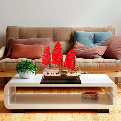 Eco Wood Art (Ewa) 3D Houten Puzzel Djong, 2925, 38,5X16,5X46,2Cm