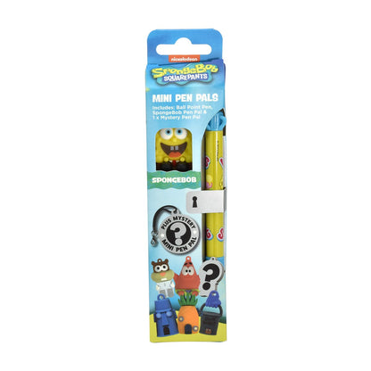 Spongebob Squarepants Balpen Met 2 Verzamelkarakters, Pen In Het Ontwerp Van De Populaire Kinderserie, Officiële Merchandise, Ideaal Voor Fans