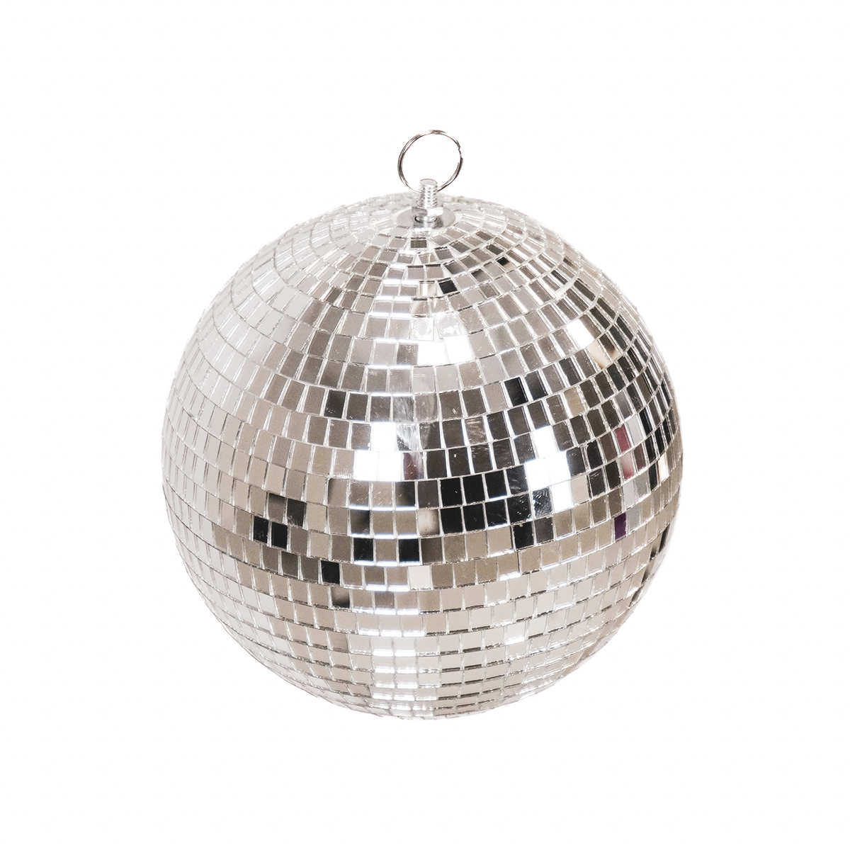 Kerstdecoratie - Kersthanger - Discobal - Schuim - Zilver - 30X30X30Cm
