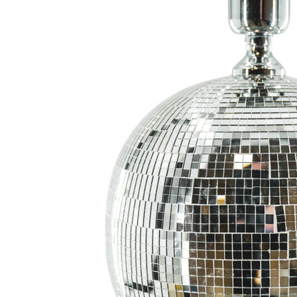Lamp - Tak Lamp Disco Ball - Glas - Zilver - 20X20X20Cm