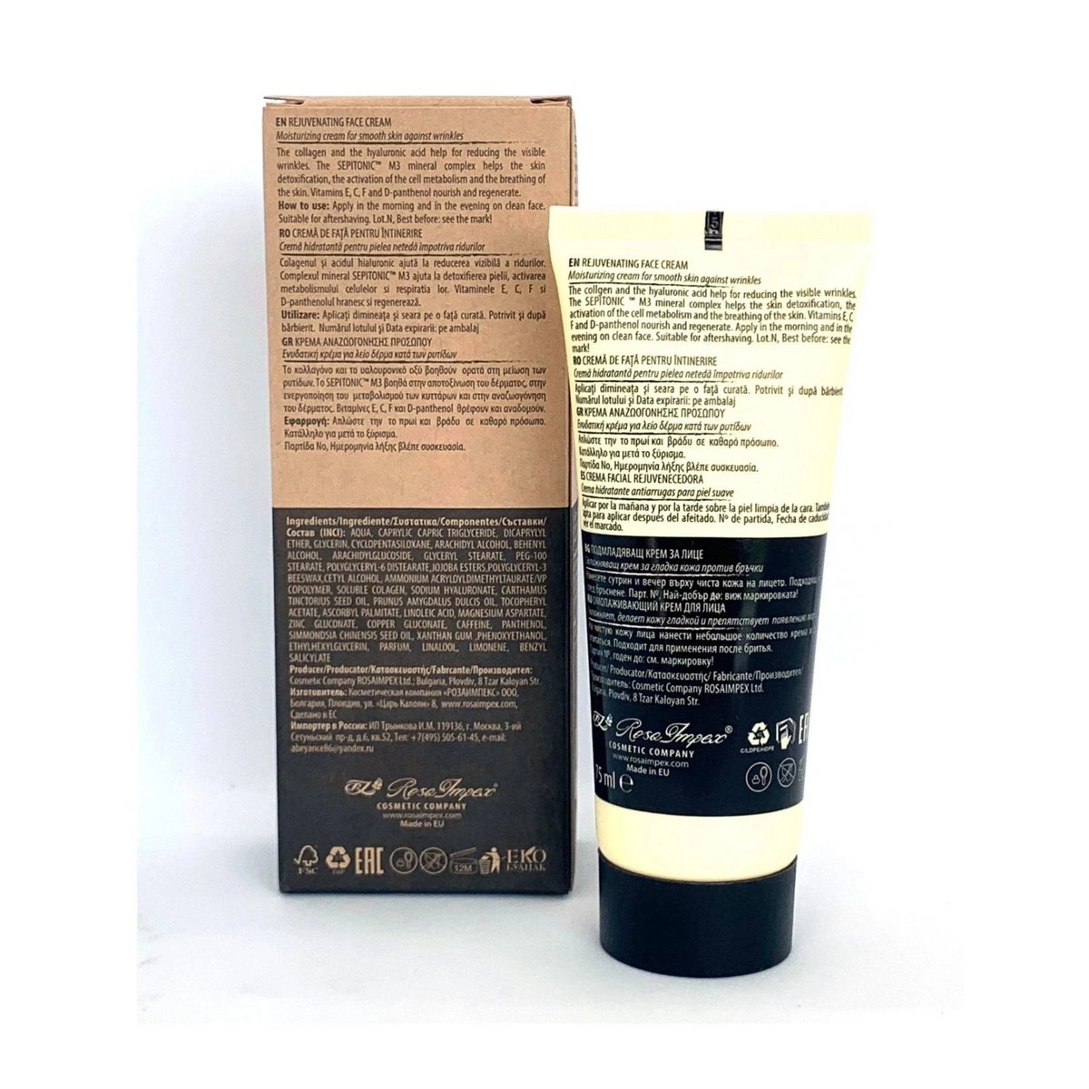 Men's Master Hydraterende Anti-Aging Gezichtscrème – 75Ml