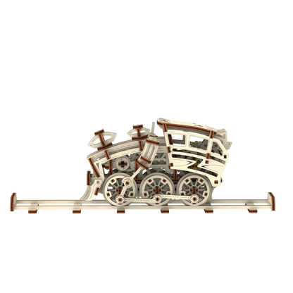 3D Houten Puzzel, Wooden City, Dream Express, Wr338, 30X8,5X10,4Cm