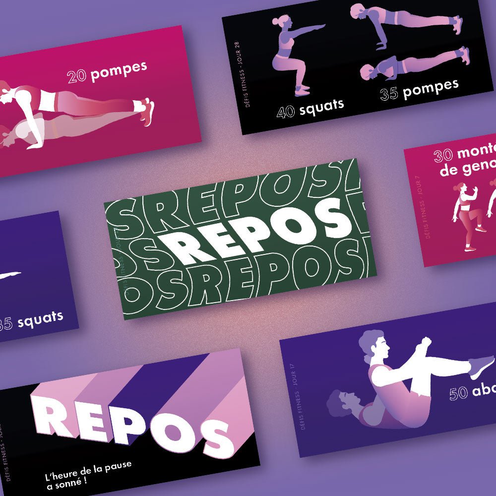 Doos Met 30 Fitnessuitdagingen