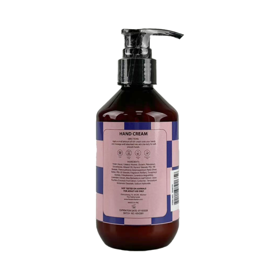 Handcrème Pompdispenser - Citroen/Bergamot/Basilicum - 220Ml