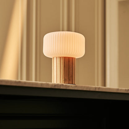 Margaux Lichtbruine Oplaadbare Tafellamp