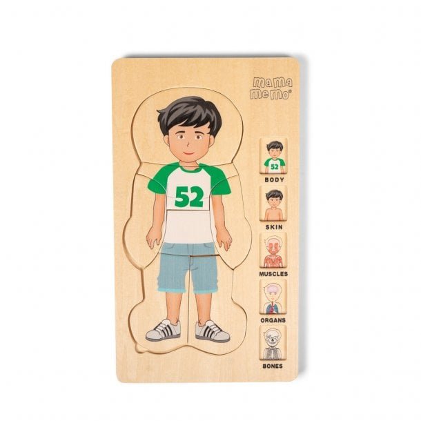Mijn Lichaam Puzzel, Jongen