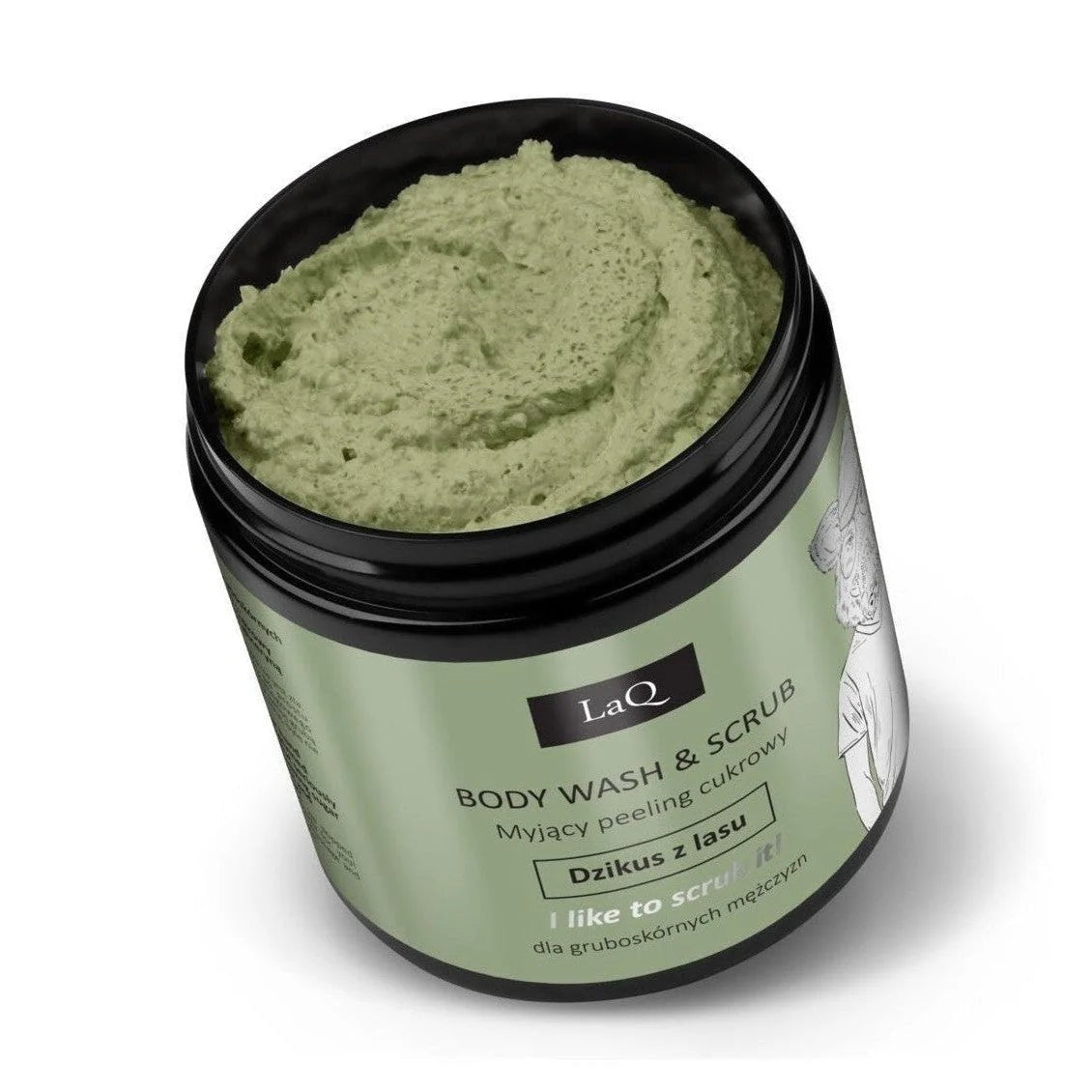 Laq Body Wash & Scrub Grinding Paste Wild Boar – 220Gr