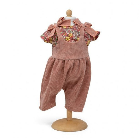 Overall Met Strikken Roze 33-37Cm