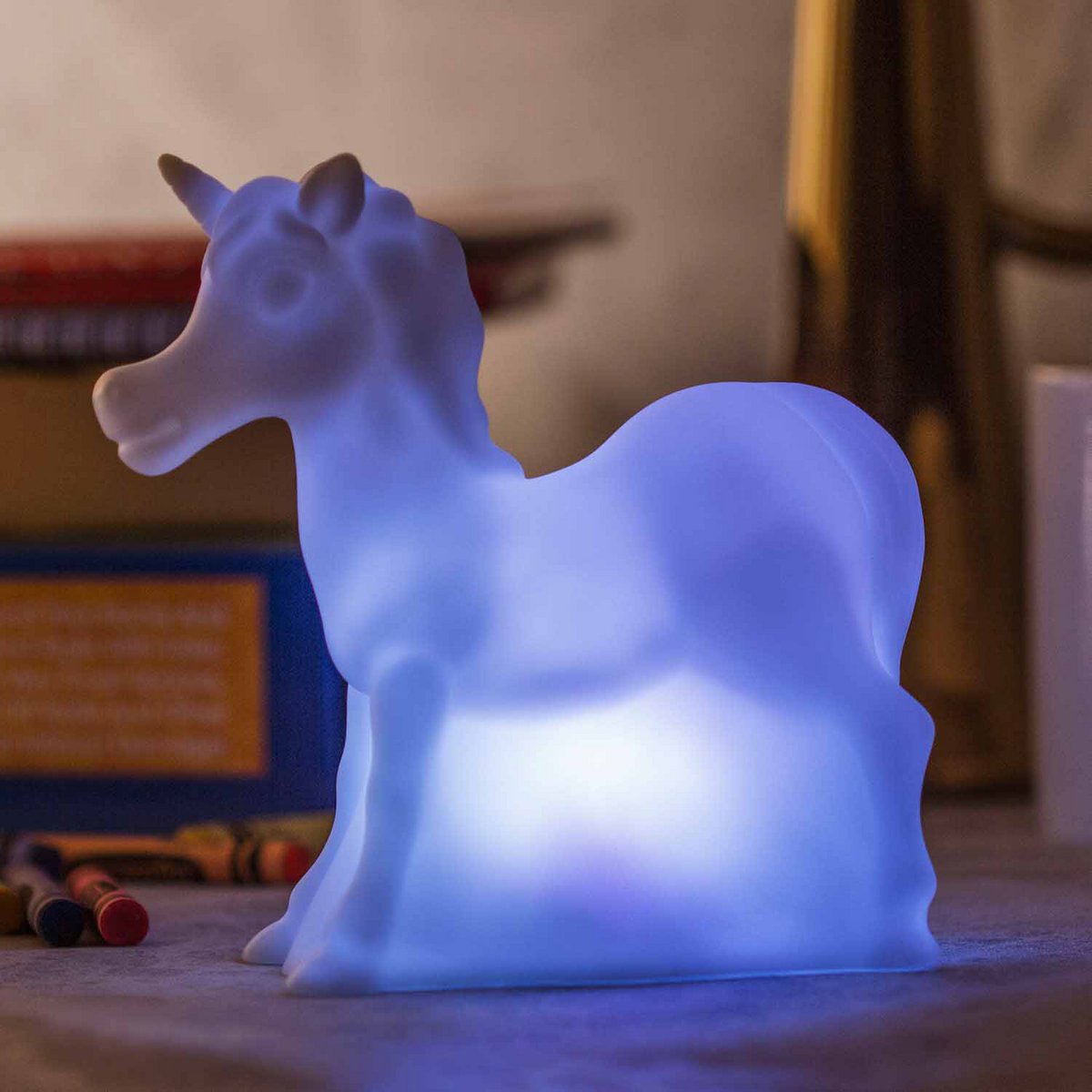 Led Sfeerlamp "Eenhoorn" (Met Kleurwisseling)