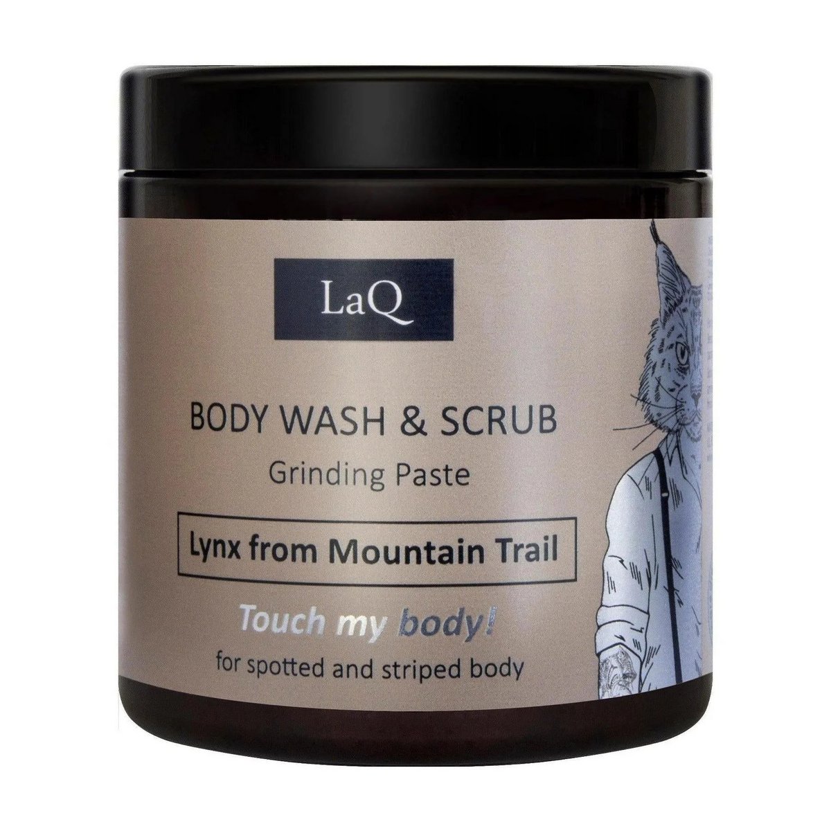Laq Body Wash & Scrub Grinding Paste Lynx – 220Gr