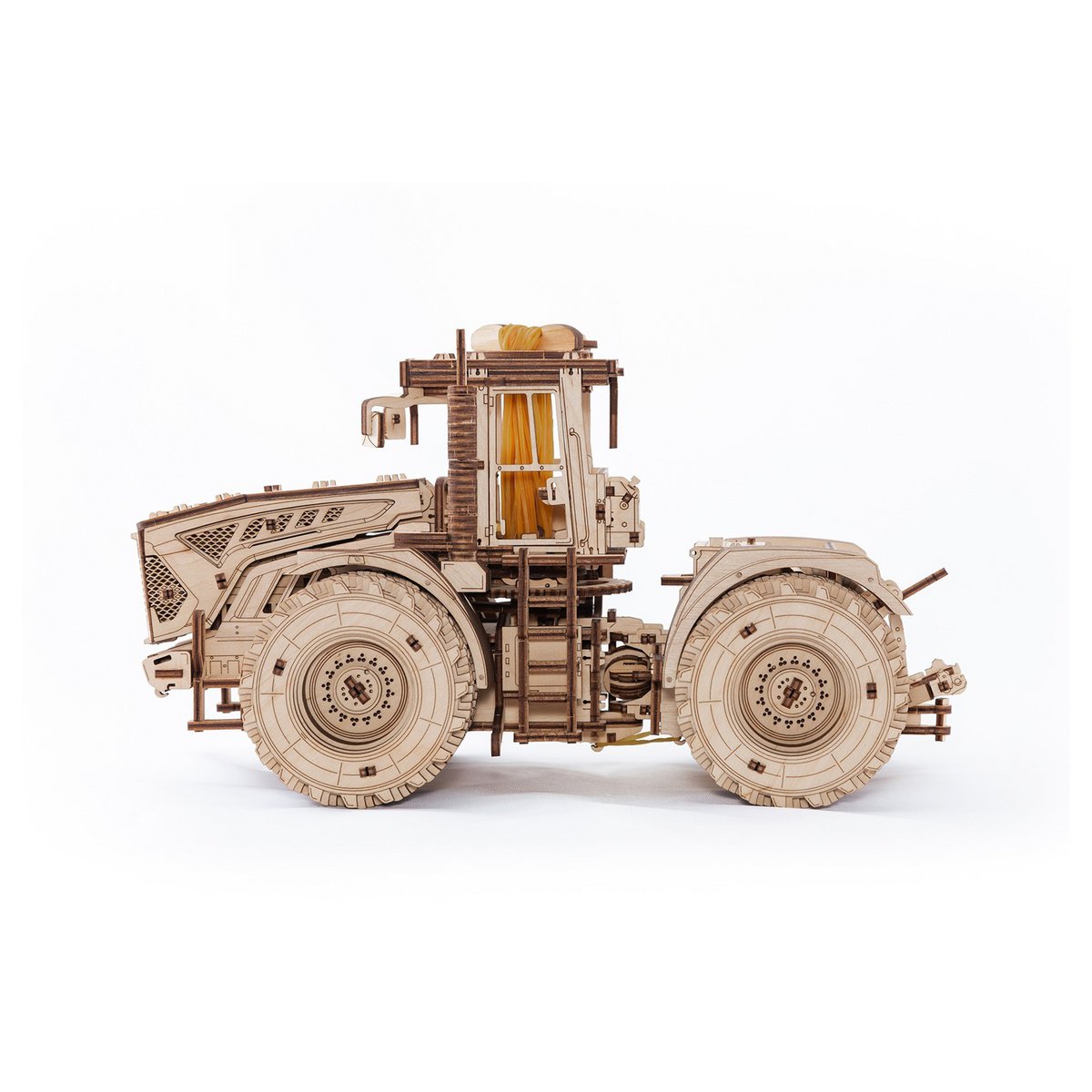 Eco Wood Art (Ewa) 3D Mechanische Puzzel, Tractor K-7M, 1065, 35,6X22,8X20Cm