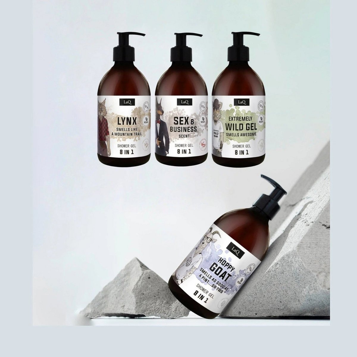 Laq Shower Gel Lynx – 500Ml