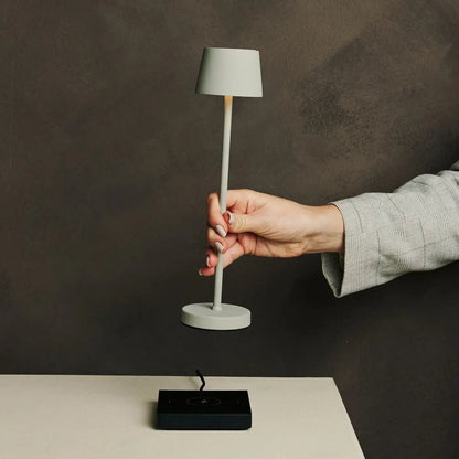 Vondel Mini Shadow Grey Rechargeable Lamp