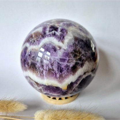 Xl Dream Amethist Edelsteen Bol – 93 Mm (1067G) | Spirituele Edelsteen Voor Rust En Balans Statement Piece
