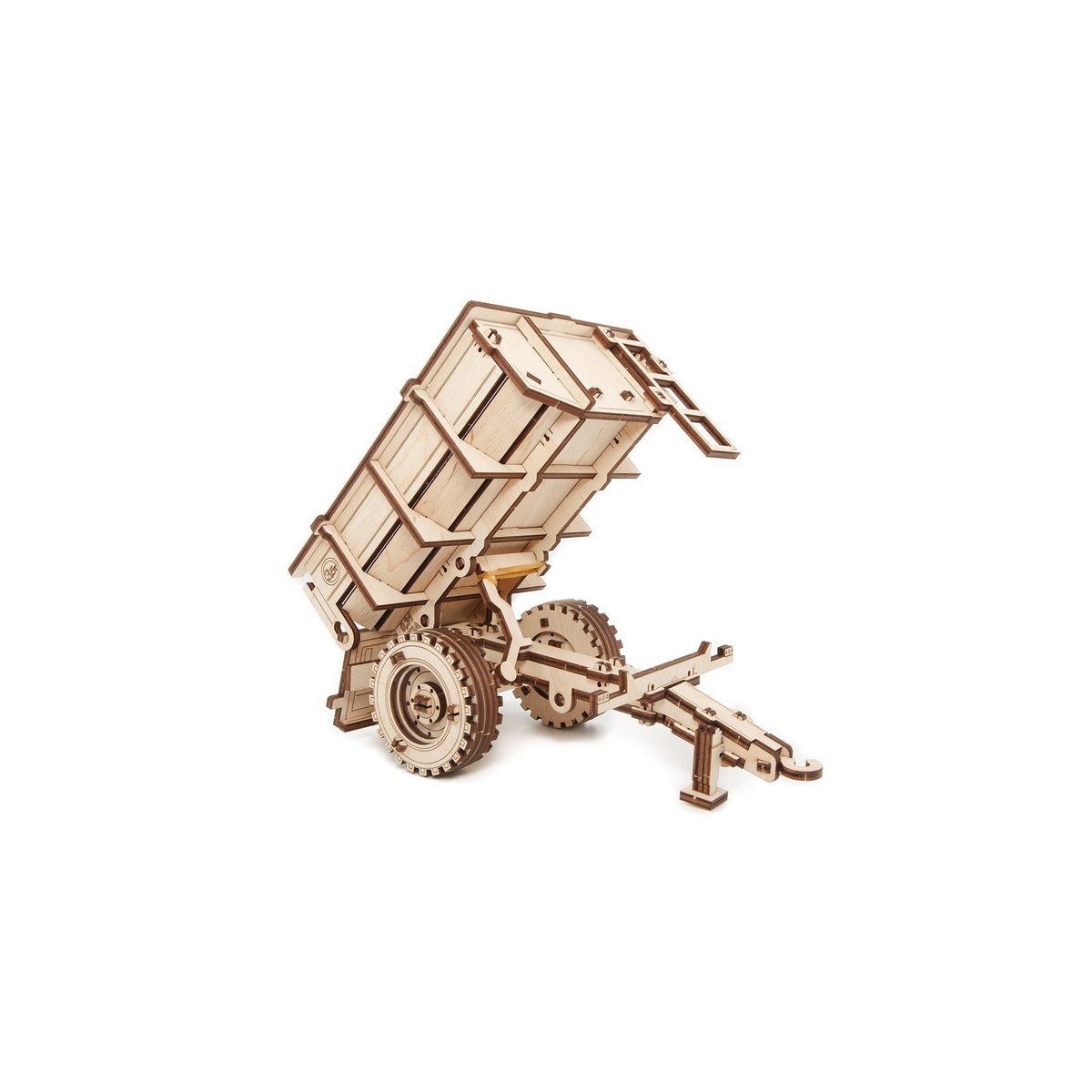 Eco Wood Art (Ewa) 3D Mechanische Puzzel Trailer For K-7M 1072, 50,2X15,2X17,6Cm