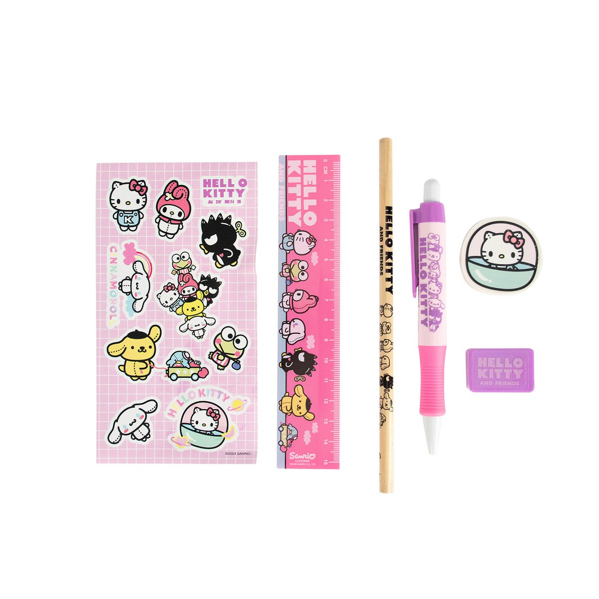 Sanrio Hello Kitty - Briefpapier Set 6 Delen