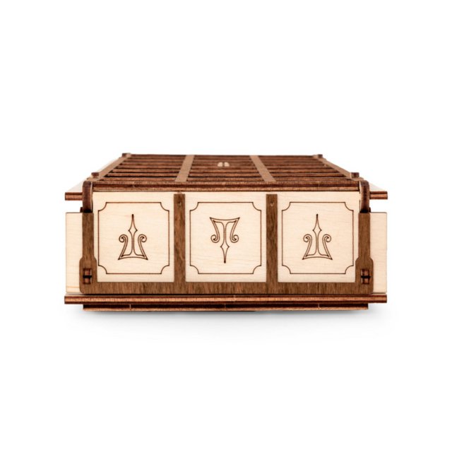 Eco Wood Art (Ewa) 2 In 1 Bordspel, Senet En Ur, 1355, 34,5X14X6Cm