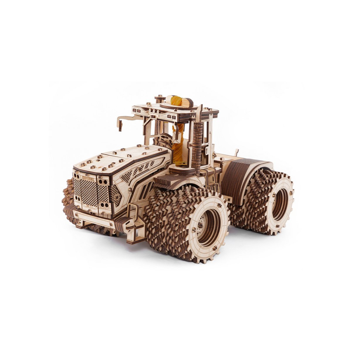 Eco Wood Art (Ewa) 3D Mechanische Puzzel, Tractor K-7M, 1065, 35,6X22,8X20Cm