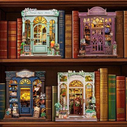 Cutebee, 3D Diy Huisje, Journey Trace Bookshop, Cwgc204,15,5X16X18Cm