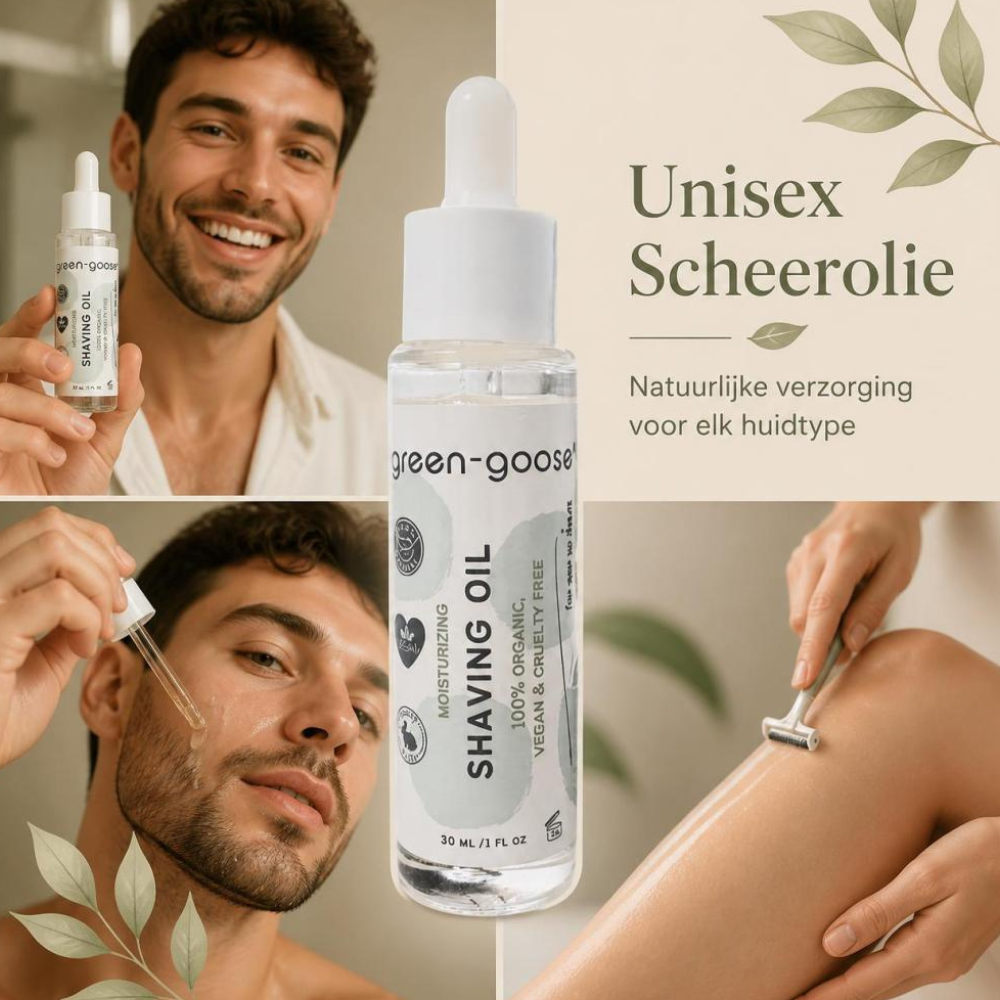 Green-Goose Natuurlijke Scheerolie - 30 Ml