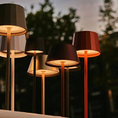 Vondel Mini Shadow Grey Rechargeable Lamp