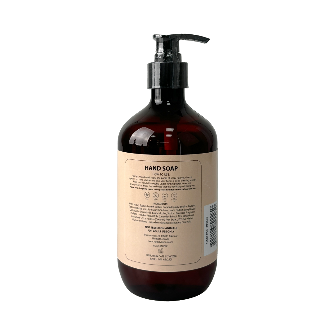 Veganistische Handzeepdispenser - Amber - 530Ml