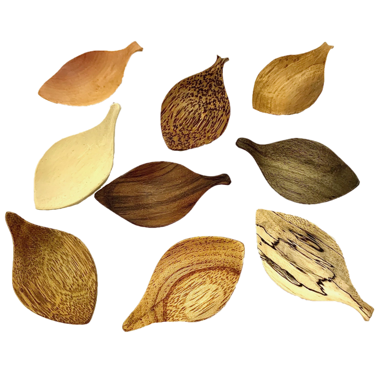 Mini Ww Leaf Bowls/9Pc