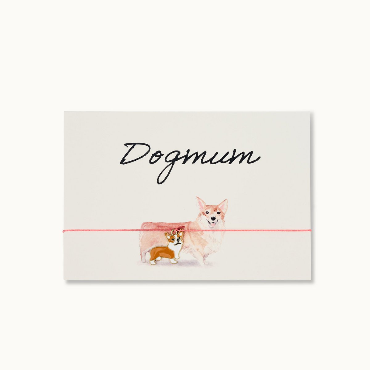 Armbandkaart: Dogmum - Corgi